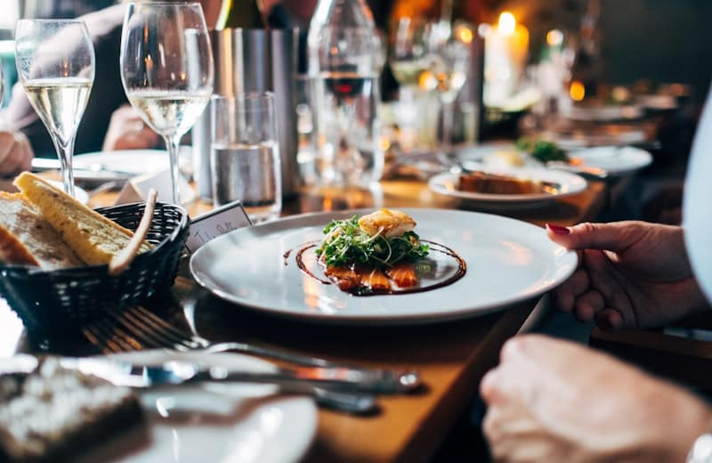 Exemplo de site — Restaurante